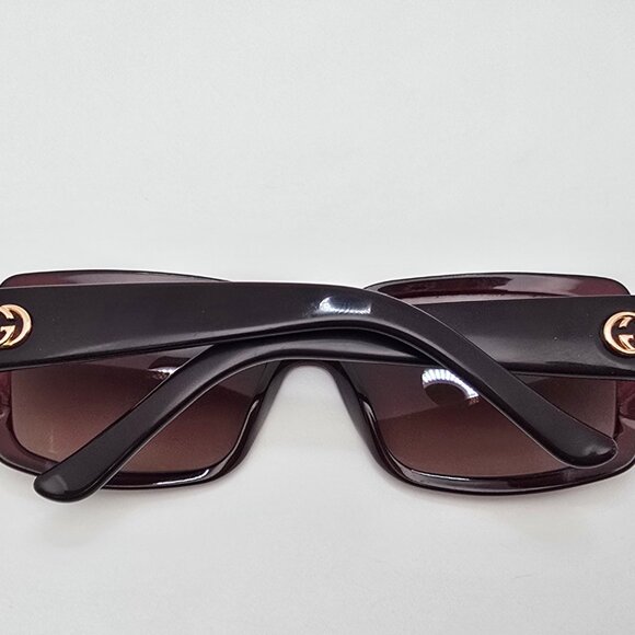 Gucci GG3506/S WO1J6 Bordeaux Opal Frame Brown Gradient Lens Sunglasses Italy main image 6